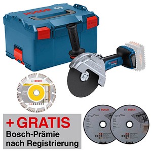 4053423246209 - 0 V AKTION BOSCH Professional GWS 18V-180 P Akku-Winkelschleifer-Set 180 V ohne Akku mit Prämie nach Registrierung 06019H6L02 4053423246209 4053423246209 - 0 V AKTION BOSCH Professional GWS 18V-180 P Akku-Winkelschleifer-Set 180 V ohne Akku mit Prämie nach Registrierung 06019H6L02 4053423246209