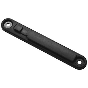 Wandclip für Gurtpfosten ALLROUNDLINE verschraubbar B 16 x T 8 x H 100 mm schwarz