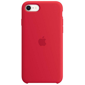 Apple Silikon Case Handy-Cover für Apple iPhone 7, iPhone 8, iPhone SE 2. Gen (2020), iPhone SE 3. Gen (2022) rot MN6H3ZM/A