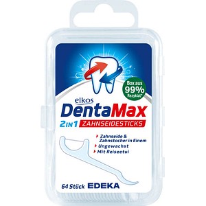 4311501499849 - DentaMax 2IN1 Zahnseide 4311501499849 64 Stück