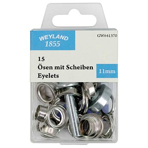 4040881840728 - Ösen mit Scheiben 110 mm 15 St