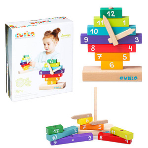 4823056514354 - Holzuhr Lernspielzeug 4823056514354 CUBiKA