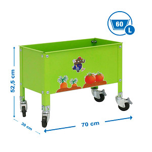 8435104952399 - Hochbeet SIMONGARDEN URBAN Metall grün rechteckig 700 x 485 cm 8435104952399 Simonrack
