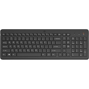 HP 225 Tastatur kabellos schwarz