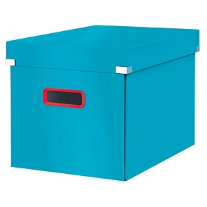 AKTION:  LEITZ Click & Store Cosy Aufbewahrungsbox 32,5 l blau 32,0 x 36,0 x 31,0 cm mit Prämie nach Registrierung