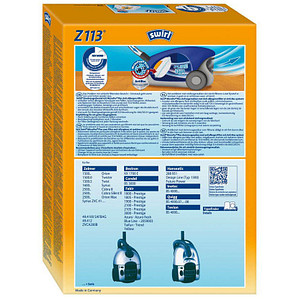 4006508197828 - Z 113 airspace staubsaugerbeutel für zelmer staubsauger saugstark VERSCHLIEßBARE halteplatte 4 beutel + 1 filter - Swirl 4006508197828 - Z 113 airspace staubsaugerbeutel für zelmer staubsauger saugstark VERSCHLIEßBARE halteplatte 4 beutel + 1 filter - Swirl