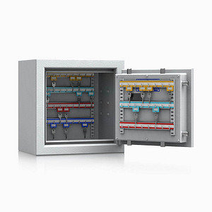 5901468350117 - Schlüsseltresor 15700102 safe4key 42kg lichtgrau mit Elektronikschloss Stahlblech 5901468350117 15700102