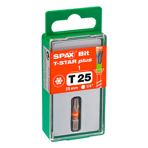 4003530190575 - Bit T-Star plus T25 1 Stück - size - color - Spax