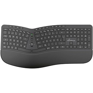 4260664878834 - MROS279 ergonomische Tastatur kabellos schwarz