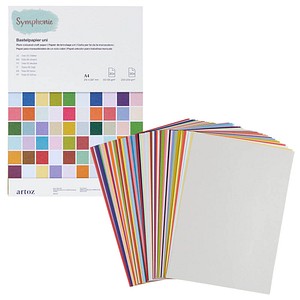 Tonpapier Symphonie farbsortiert DIN A4 90,0 - 250,0 g/qm
