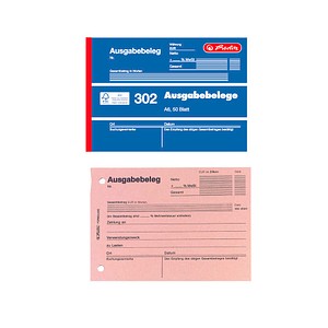 Herlitz Formularbuch A-Z Selbstdurchschreibend - 1 Stück