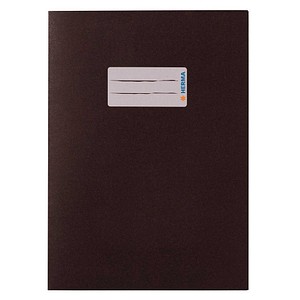 HERMA Heftumschlag glatt braun Papier DIN A5