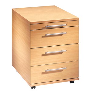 Basic 1606 Rollcontainer buche 4 Auszüge