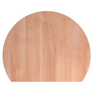 Altus Anbautisch nussbaum halbrund