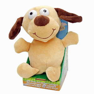 4018587755707 - Plüschtier Laber Hund - 18 cm inkl 3x AAA Batterien 4018587755707 KÖGLER