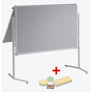 Moderationswand professionell, klappbar 120,0 x 150,0 cm