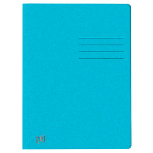 OXFORD Schnellhefter TOP FILE+ Karton hellblau DIN A4