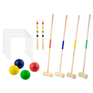 4064997406098 - Krocketspiel braun 4064997406098 Idena