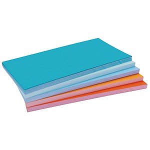Magnetoplan Moderationskarten Sea Dusk 112501550, 20x10cm, rechteckig, 120g, farbig sortiert  4013695066998 Magnetoplan 250 Stück