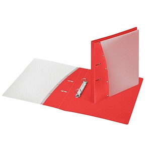 VELOFLEX Diamond Präsentationsringbücher 2-Ringe rot 2,9 cm DIN A4, 1 St.
