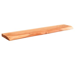WOHNLING WL5.974 Wandregal mit Baumkante Akazie 115 cm x 25 cm x 4 cm
