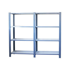 Simonrack Weitspannregal OFFICLICK 8435104998472 hellgrau, weiß 180,0 x 40,0 x 150,0 cm