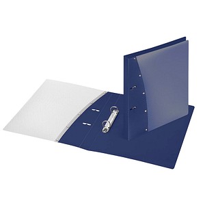 VELOFLEX Diamond Präsentationsringbücher 2-Ringe blau 2,9 cm DIN A4, 1 St.