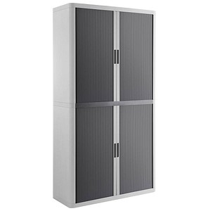 3660141934823 - Aktenschrank easy Office E2C0009900090 Kunststoff Stahl abschließbar 4 OH 110 x 204 x 415 cm keine Fachböden anthrazit w 3