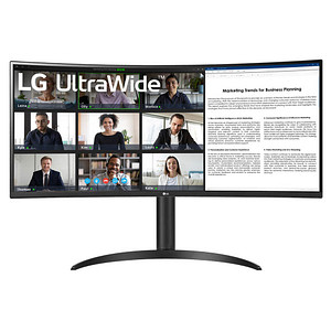 LG 34WR55QC-B.AEU Curved Monitor 86,4 cm (34,0 Zoll) schwarz