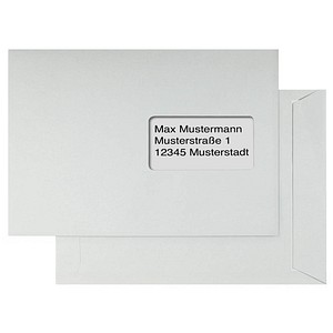 0726529059045 - Versandtaschen DIN C5 mit Fenster grau 0726529059045 500 Stück