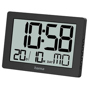 4047443525956 - digitale Wanduhr Ko Tao schwarz Kunststoff 160 x 110 cm 4047443525956 Hama