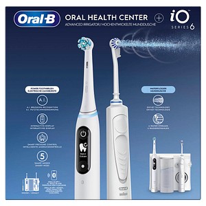 8006540841204 - Center OxyJet Reinigungssystem - Munddusche + Oral-B iO6 Mundpflege 8006540841204 - Center OxyJet Reinigungssystem - Munddusche + Oral-B iO6 Mundpflege