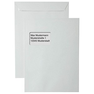 0726529059069 - Versandtaschen DIN C4 mit Fenster grau 0726529059069 250 Stück