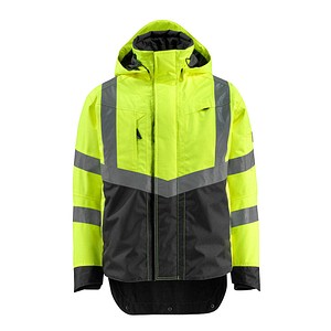 5711074341603 - Safe supreme Warnschutz Hard Shell Jacke Harlow 15501-231 Gr 2XL hi-vis gelb schwarz - hi-vis gelb schwarz - Mascot 5711074341603 - Safe supreme Warnschutz Hard Shell Jacke Harlow 15501-231 Gr 2XL hi-vis gelb schwarz - hi-vis gelb schwarz - Mascot
