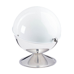 relaxdays Zuckerdose silber, weiß