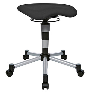 4014296656038 - Hocker BAL27T20 Body Balance 20 schwarz mit Rollen höhenverstellbar bis 110kg 4014296656038 Topstar 4014296656038 - Hocker BAL27T20 Body Balance 20 schwarz mit Rollen höhenverstellbar bis 110kg 4014296656038 Topstar