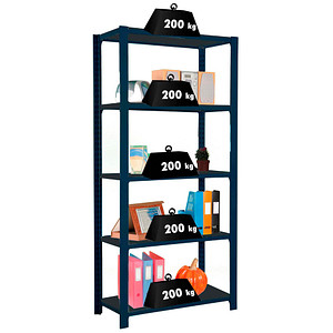 8425437103513 - Schwerlastregal OFFICCLICK 5 8425437103513 anthrazit 900 x 400 x 2100 cm 8425437103513 Simonrack