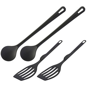 4004094013799 - Küchenhelfer-Set Gentle Kunststoff schwarz 1 St