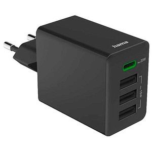 hama Mini Ladeadapter schwarz, 35 Watt