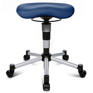 4014296654997 - Hocker BAL27T26 Body Balance 20 blau mit Rollen höhenverstellbar bis 110kg 4014296654997 Topstar 4014296654997 - Hocker BAL27T26 Body Balance 20 blau mit Rollen höhenverstellbar bis 110kg 4014296654997 Topstar