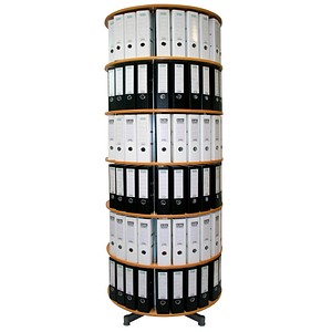 Ordnerdrehsäule buche für bis zu 216 Ordner