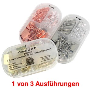 4009793842596 - Clip-Set farbsortiert 1 Pack 4009793842596 - Clip-Set farbsortiert 1 Pack