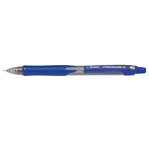 Pilot Druckbleistift Progrex BEGREEN, H-127-SL-L-BG 3072703, Härte HB, 0,7mm, blau/transparent, mit Radiergummi 4902505373428 Pilot