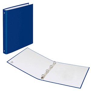 DONAU Ringbuch 4-Ringe blau 3,5 cm DIN A4