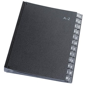 Pultordner A-Z schwarz