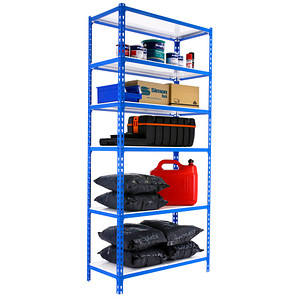 8425437077111 - Schwerlastregal SIMONCLICK MEGAPLUS 6 8425437077111 blau weiß 1200 x 500 x 2500 cm 8425437077111 Simonrack
