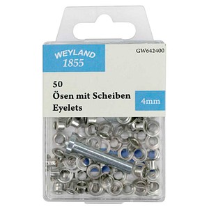 4040881840889 - Ösen mit Scheiben 40 mm 50 St