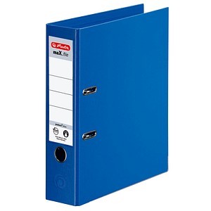 herlitz maX.file protect plus Ordner blau Kunststoff 8,0 cm DIN A4 herlitz maX.file protect plus Ordner blau Kunststoff 8,0 cm DIN A4