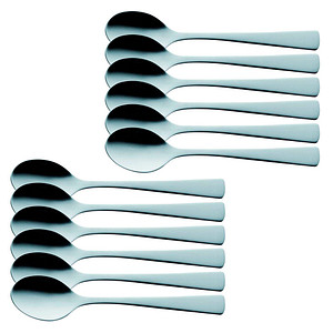 4250184411116 - Mocca Espressolöffel Karina 108cm silber Edelstahl 4250184411116 12 Stück 4250184411116 - Mocca Espressolöffel Karina 108cm silber Edelstahl 4250184411116 12 Stück
