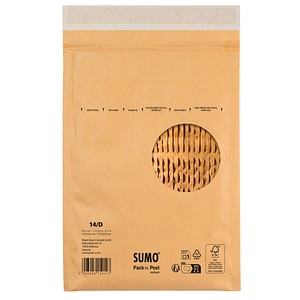 4003928007270 - 100 Polstertaschen SUMO® 1514 braun für DIN B5